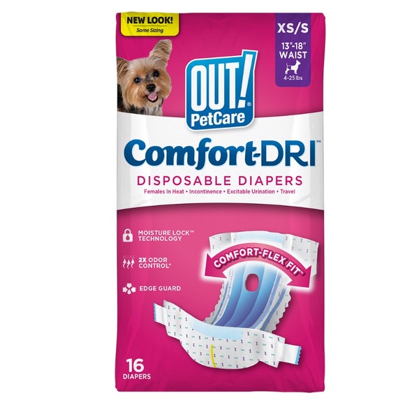OUT! PetCare Disposable Diapers